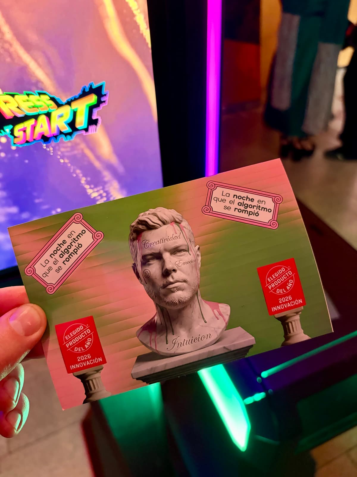 Evento corporativo con fotomatón